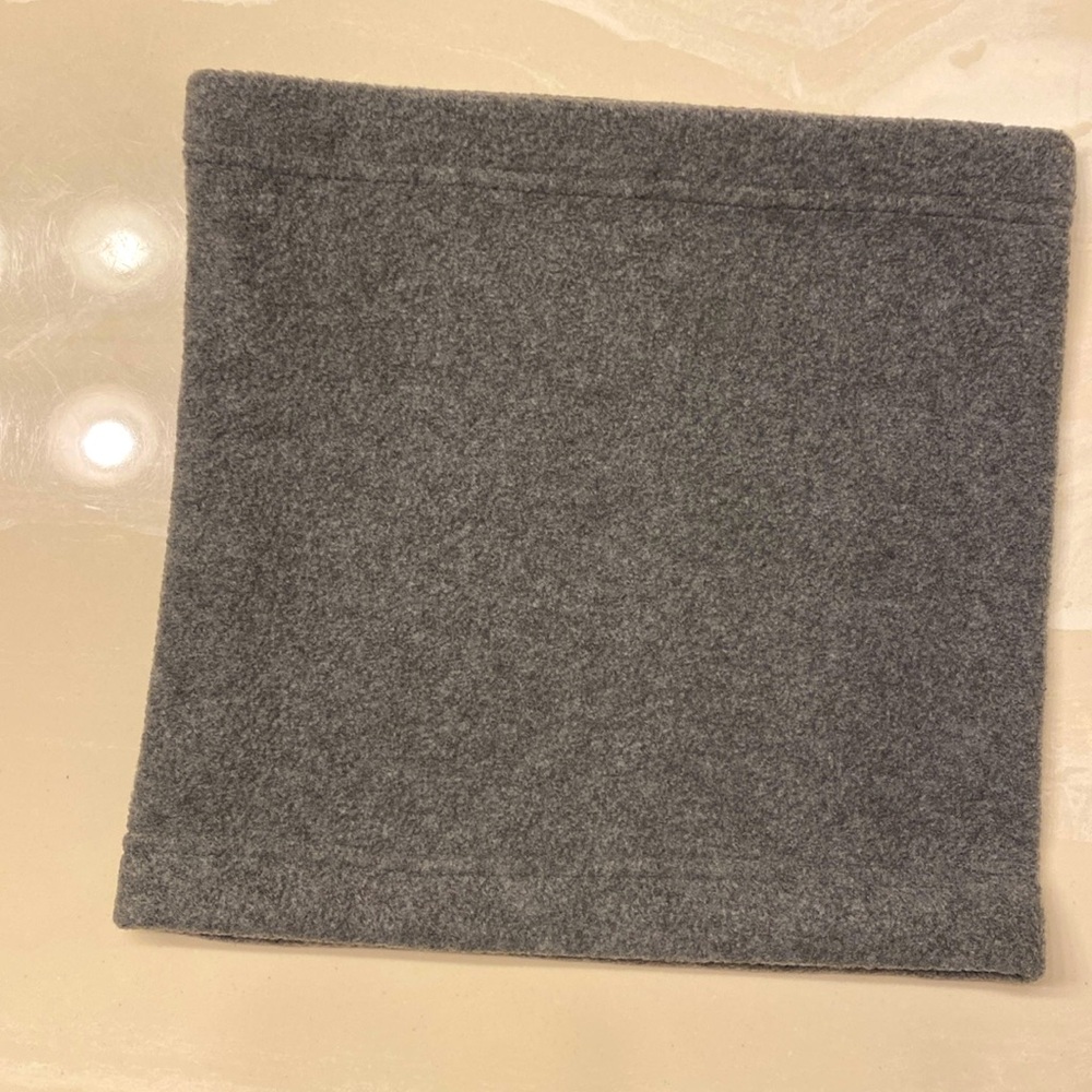 Port Authority Gray Fleece Neck Gaiter 11x 101/2, new  no tags. All 11 for $10